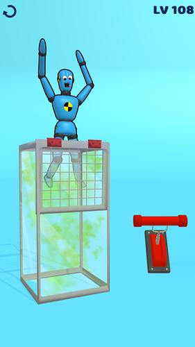 Puppet Bone Smashing Game Captura de pantalla 2