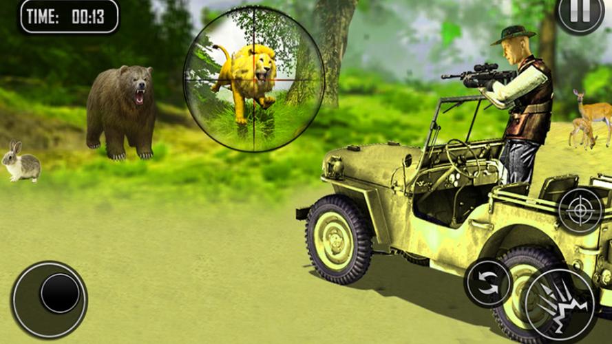 Sniper Shooter Jungle Hunter Ảnh chụp màn hình 3