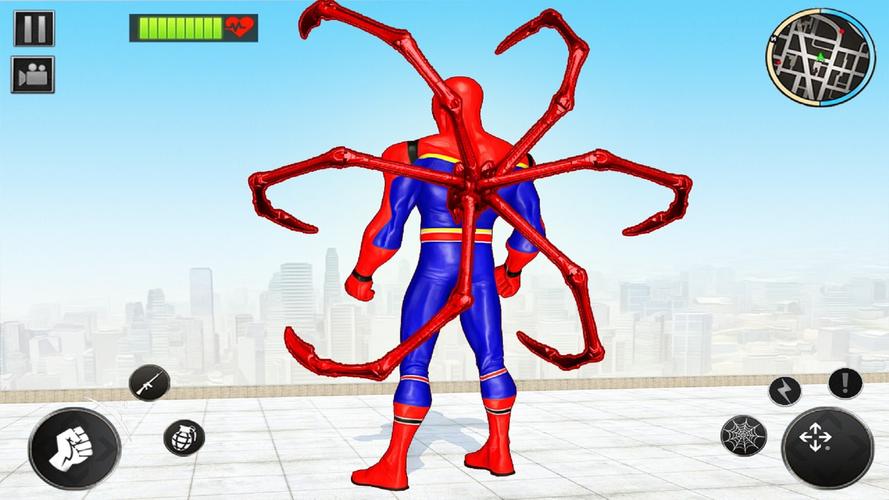 Robot Spider Hero Spider Games Captura de pantalla 0