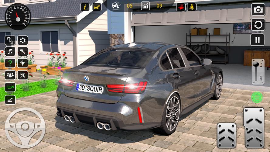 Carro estacionamento cidade 3d Captura de tela 0