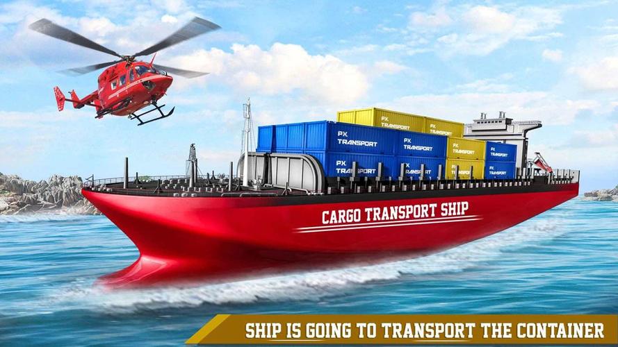 Cargo Transport Truck Driving Captura de tela 2
