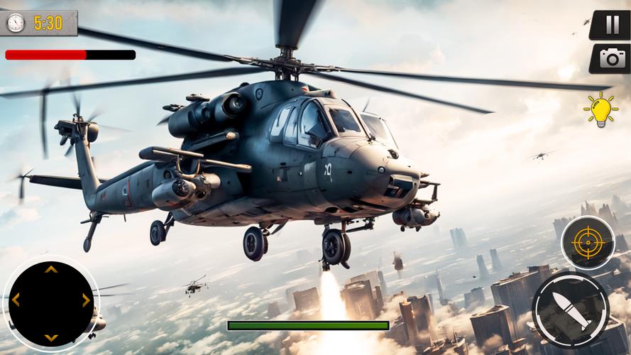 Gunship Battle Offline Game 螢幕截圖 3