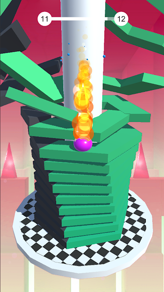 Ball Run Stack: Stack Ball 3D 螢幕截圖 1