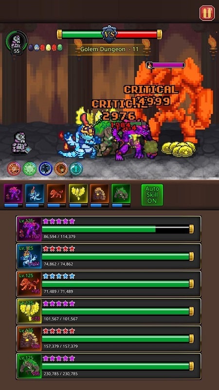 Grow Merge Monsters Ảnh chụp màn hình 2