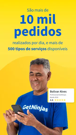 GetNinjas para Profissional Captura de tela 2
