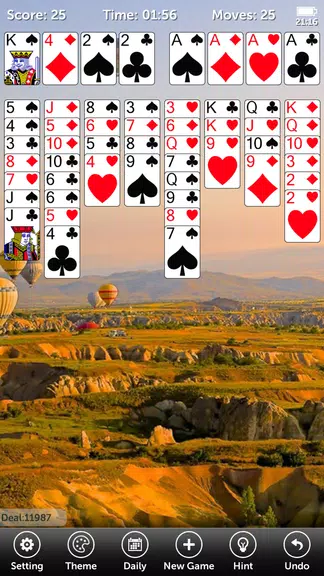 FreeCell Pro - No Wifi 螢幕截圖 2