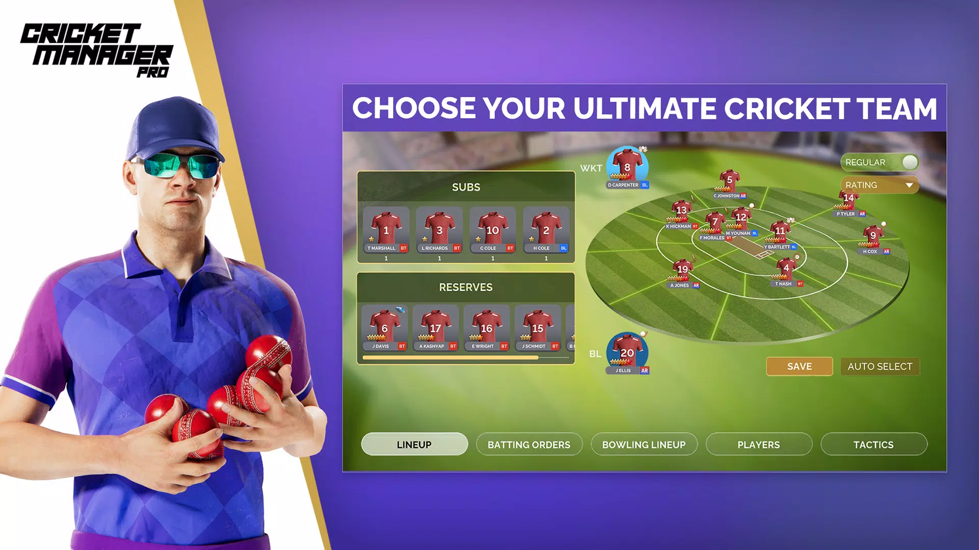 Cricket Manager Pro 2023 Capture d'écran 2