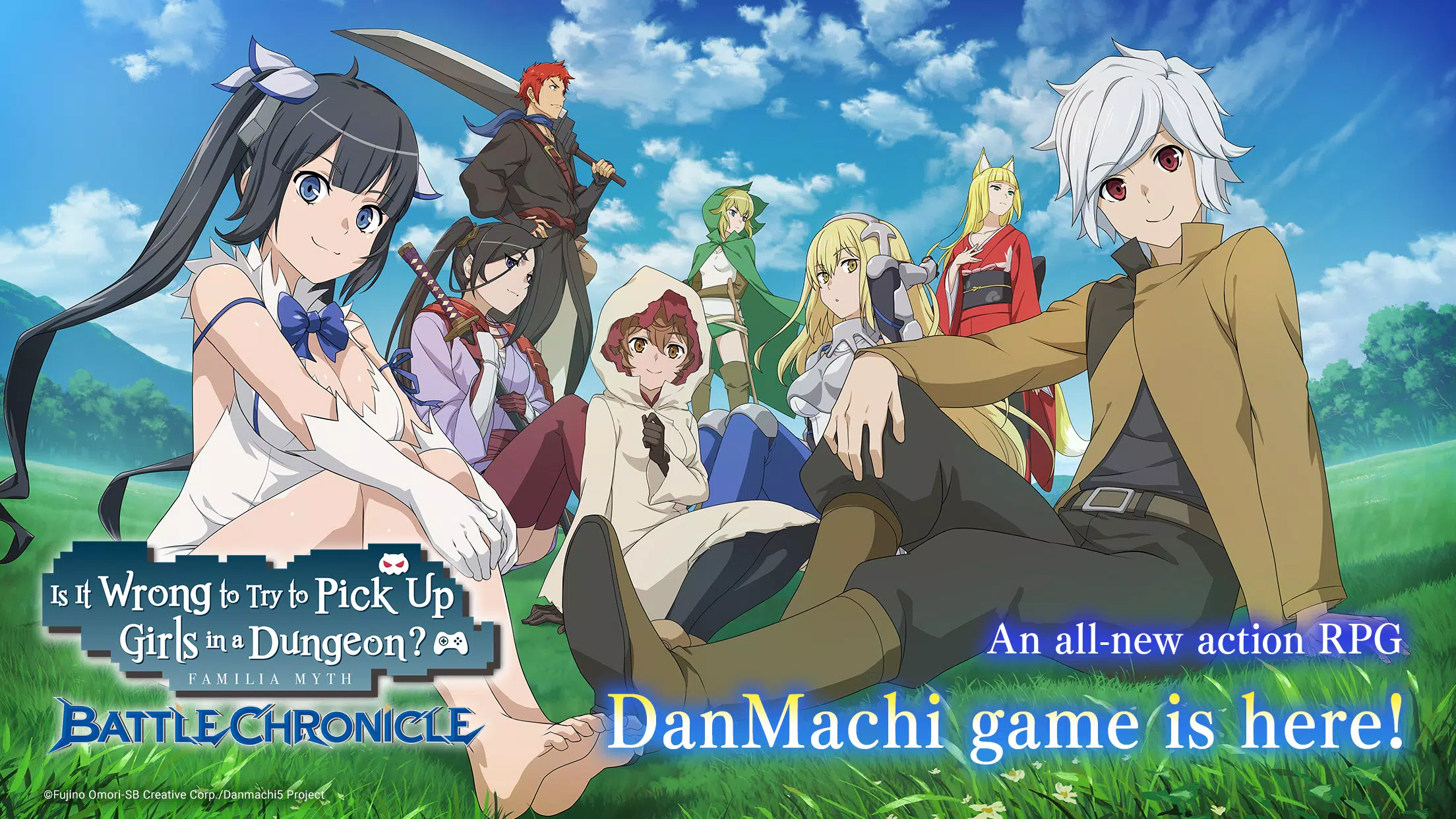 DanMachi BATTLE CHRONICLE Ảnh chụp màn hình 0