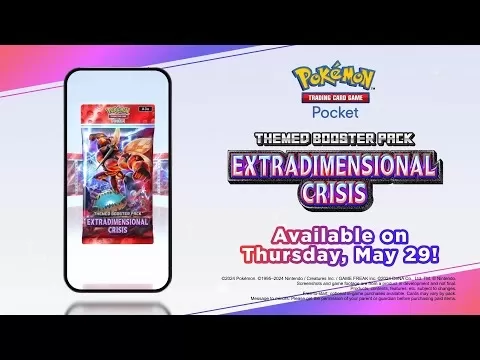Pokémon TCG Pocket Pocket Pocket - Extradimensional Crisis Trailer