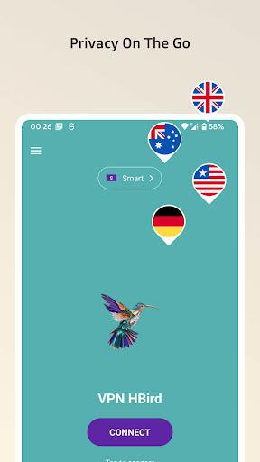 VPN HBird - Fast Secure VPN ภาพหน้าจอ 0