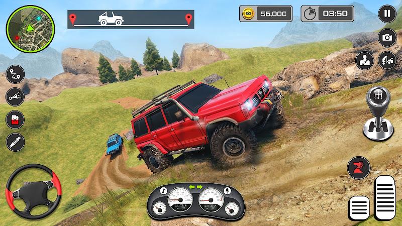 Offroad Driving 3d- Jeep Games Tangkapan skrin 1