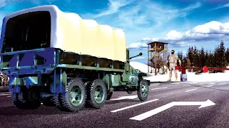 Indian army truck Game 2021 Скриншот 0