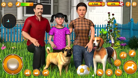 Pet Dog Family Adventure Games应用截图第1张