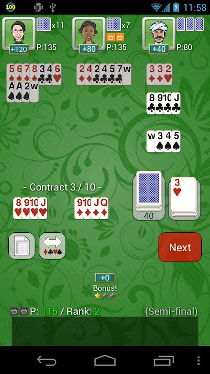 Contract / Shanghai Rummy Free Captura de tela 0