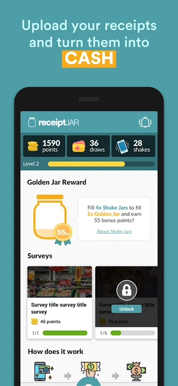 ReceiptJar - Turn your receipt ဖန်သားပြင်ဓာတ်ပုံ 2