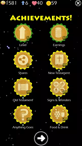 Jesus Bible Trivia Games Quiz ภาพหน้าจอ 3