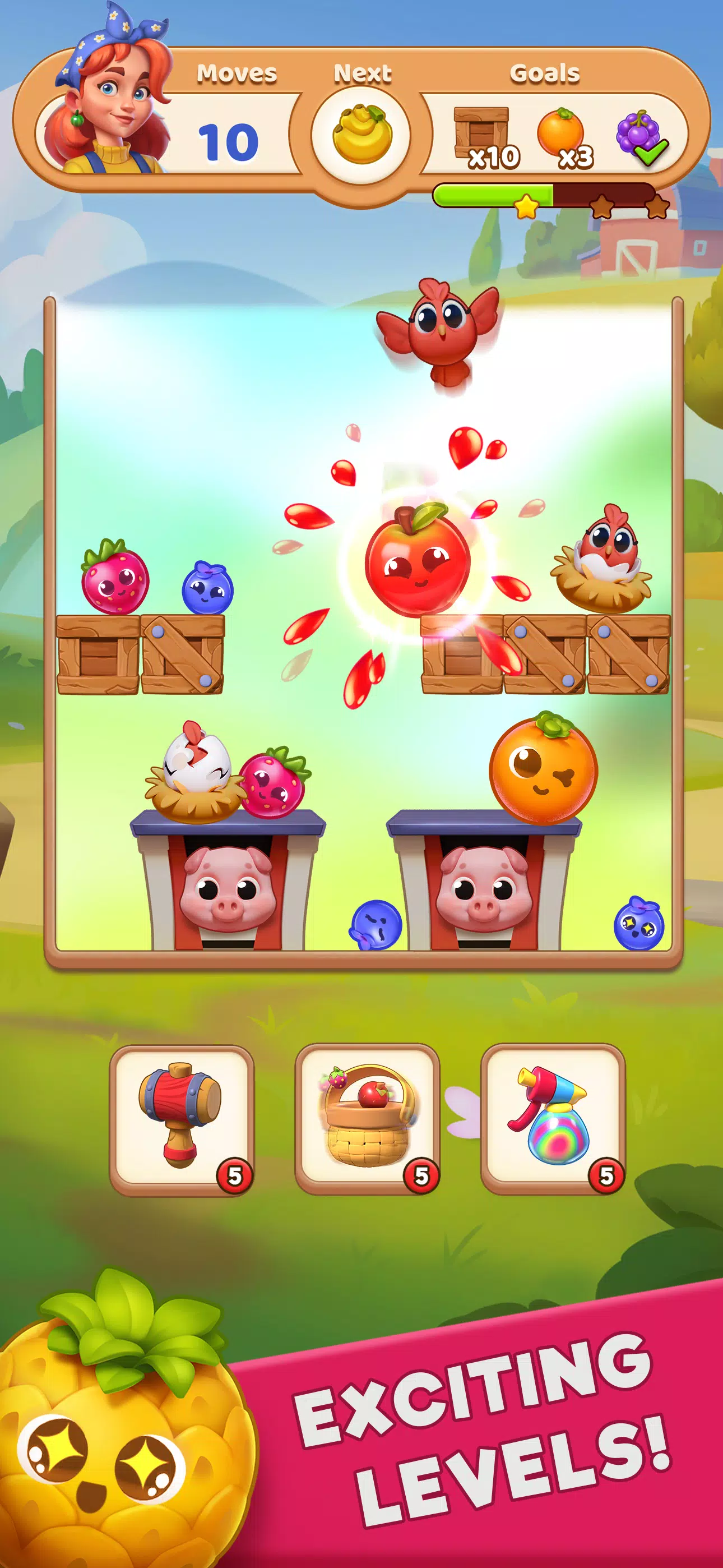 FruitFall! Captura de tela 2