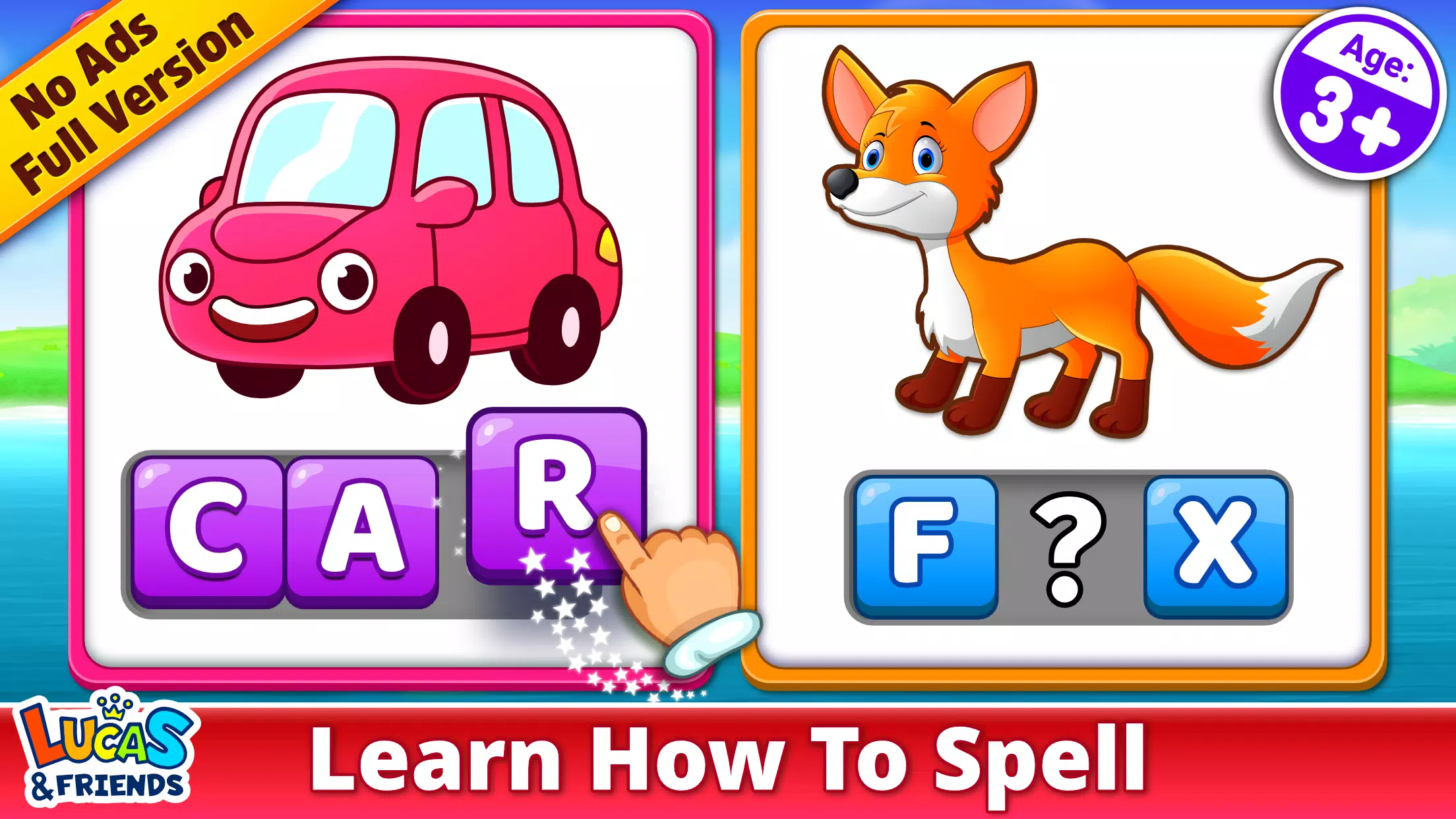 Spelling & Phonics: Kids Games स्क्रीनशॉट 0