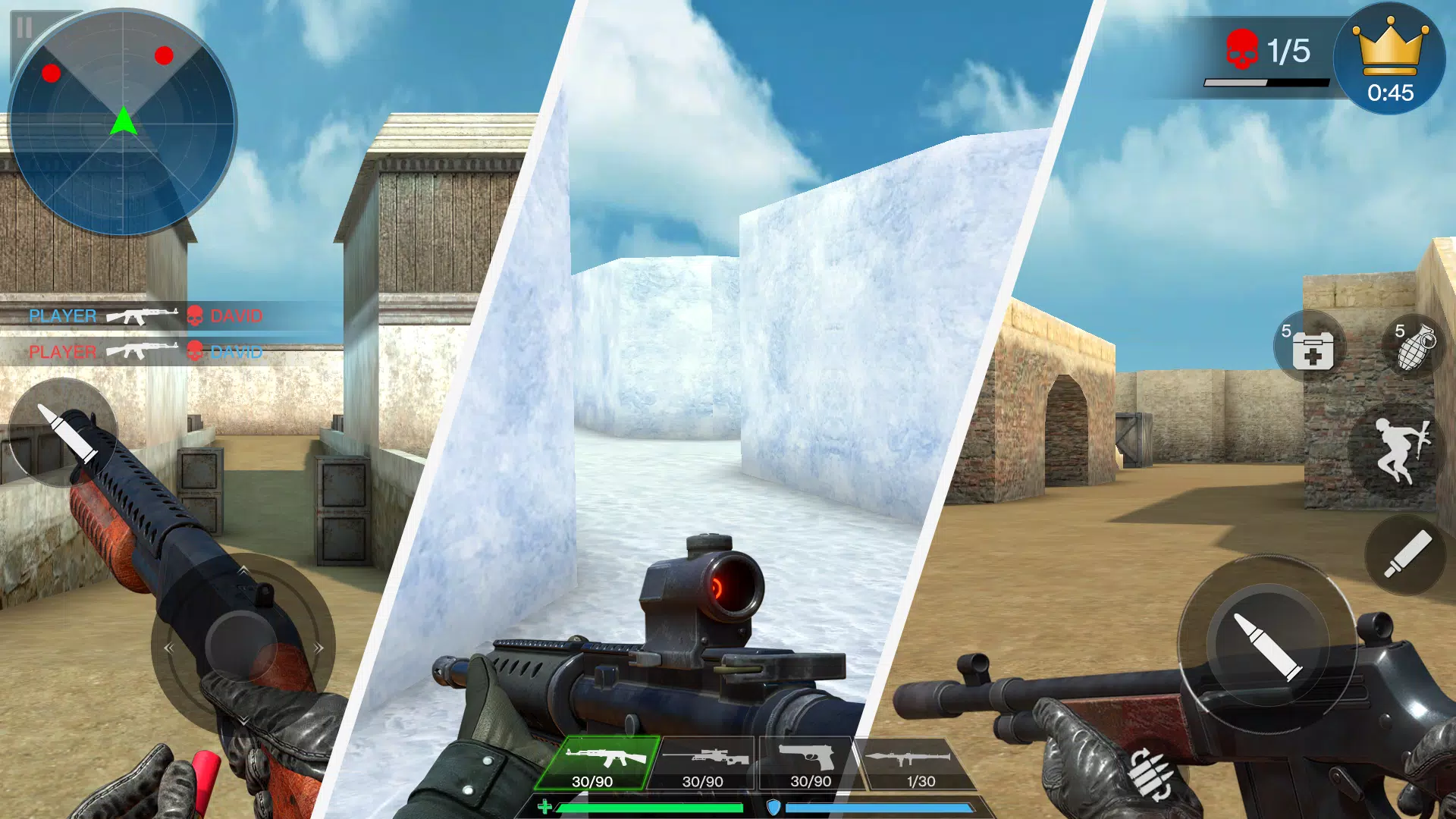 Counter Strike GO: Gun Games Captura de tela 1