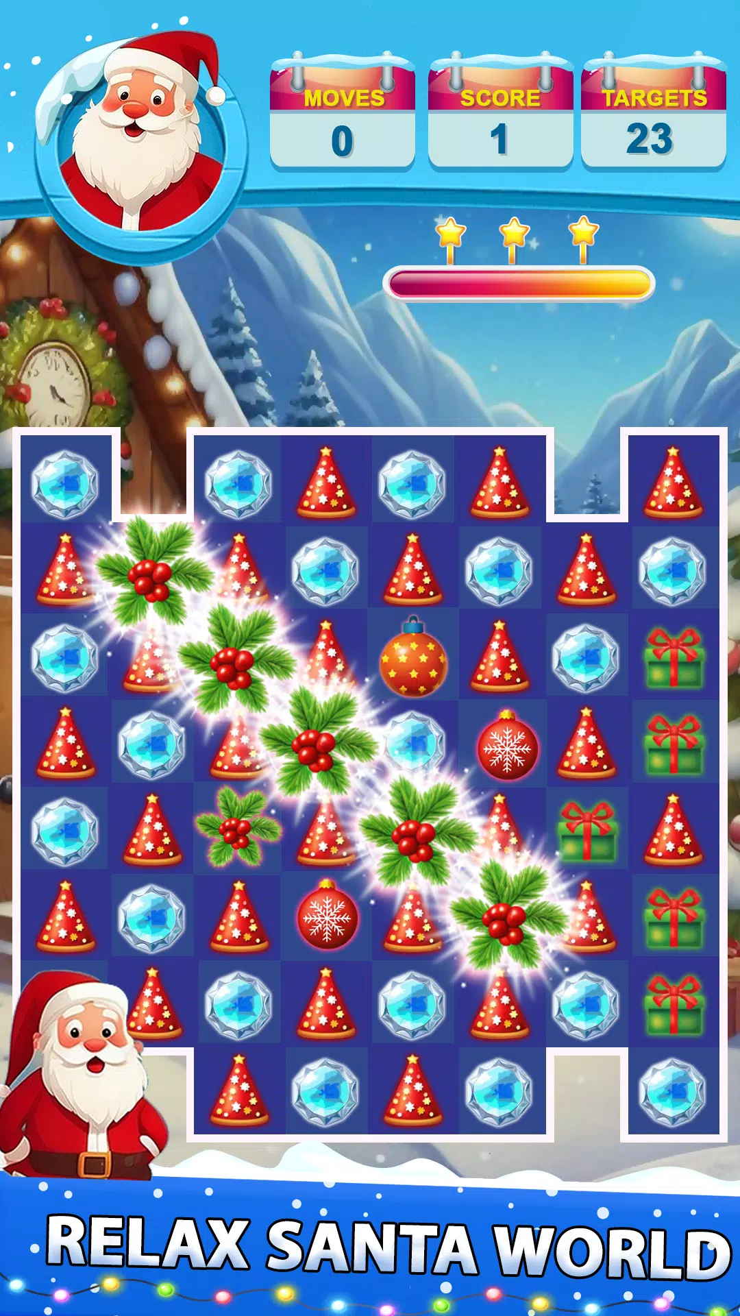 Santa Match Adventure ภาพหน้าจอ 3