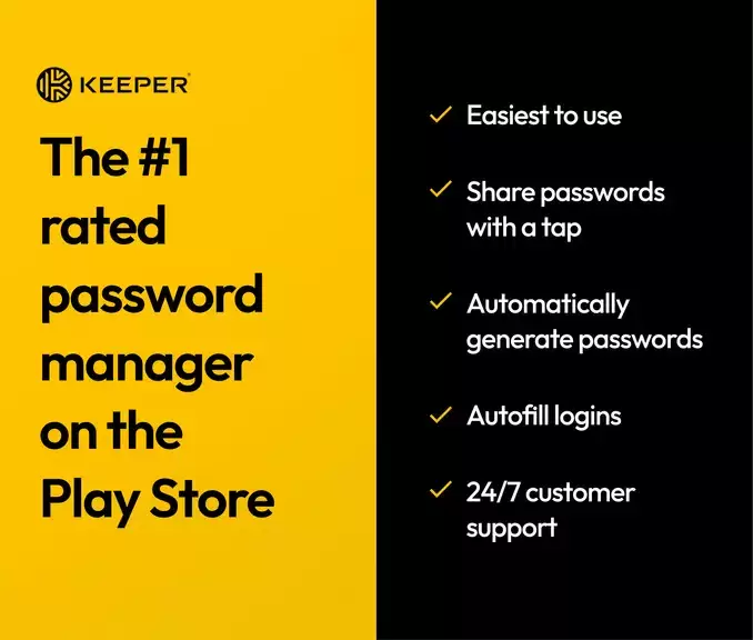 Keeper Password Manager Ekran Görüntüsü 0