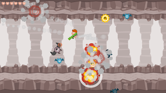 Cave Blast: Jetpack Shooter स्क्रीनशॉट 2