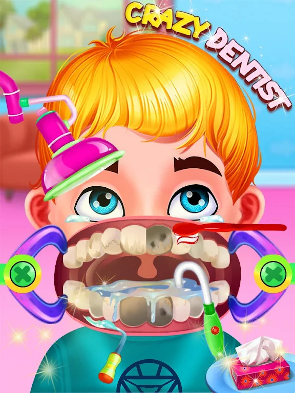 Mouth care doctor dentist game Tangkapan skrin 2