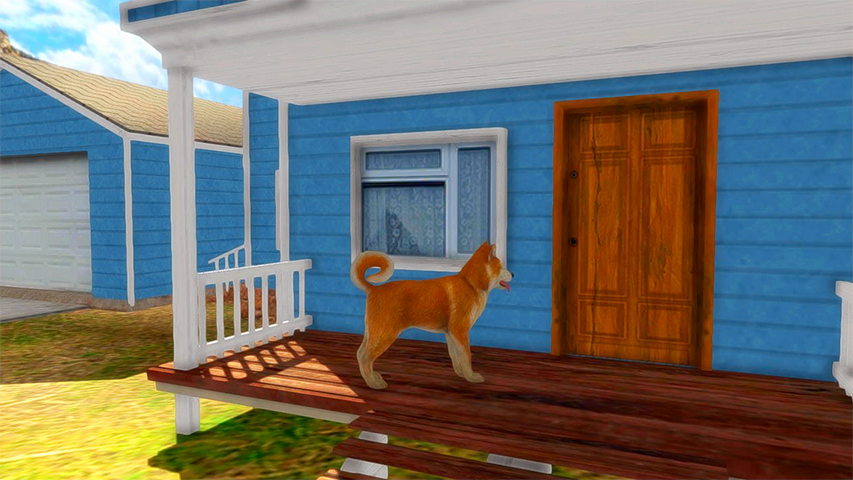 Akita Dog Simulator Captura de pantalla 1