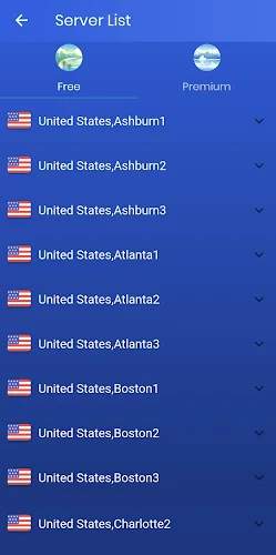 USA VPN - Turbo Fast VPN Proxy Ekran Görüntüsü 1