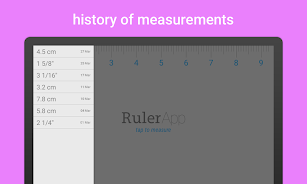 Ruler App: Measure centimeters Zrzut ekranu 3