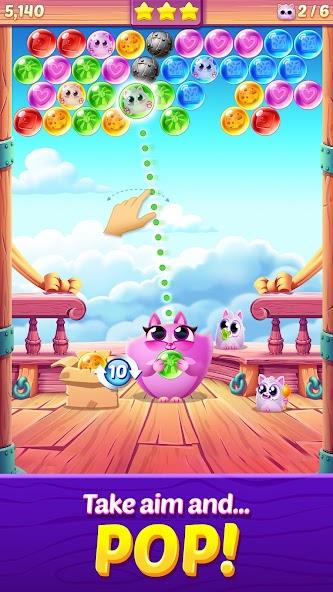 Cookie Cats Pop - Bubble Pop Mod স্ক্রিনশট 2