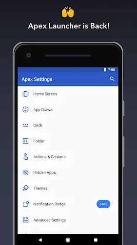 Apex Launcher Ảnh chụp màn hình 2