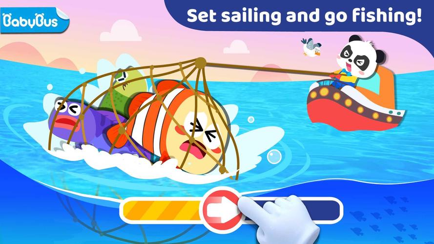 Baby Panda: Fishing Ảnh chụp màn hình 0