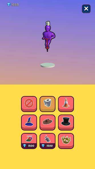 Pop It Run! 3D Mod Скриншот 3