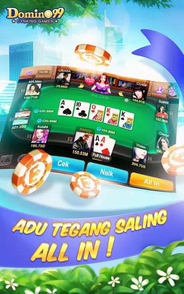 Domino QiuQiu Free - No. 1 di Indonesia Ekran Görüntüsü 1