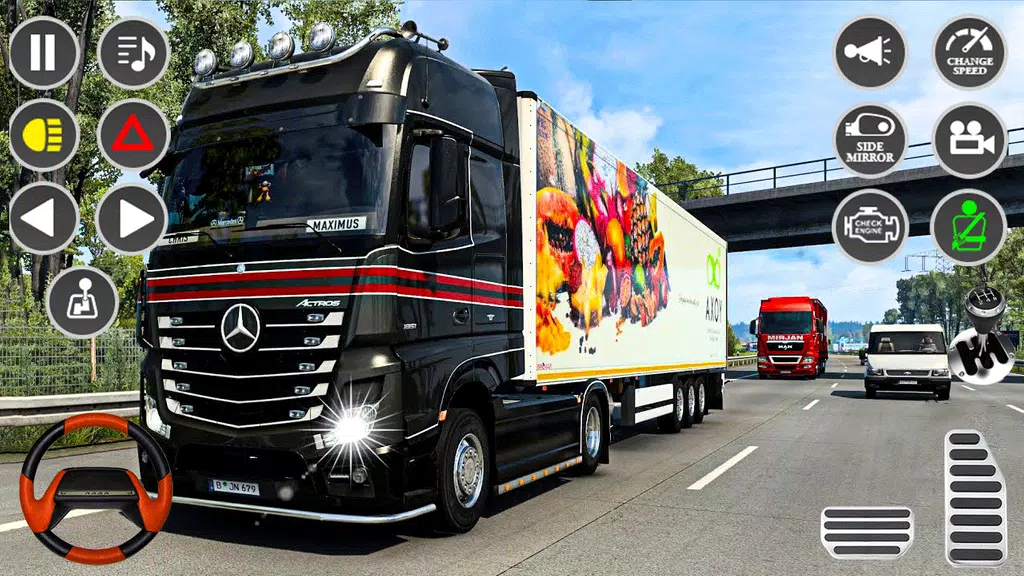 Real Truck Parking Truck Drive 螢幕截圖 1