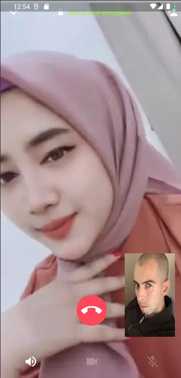 Fake Video Call Ukhti Cantik Schermafbeelding 0