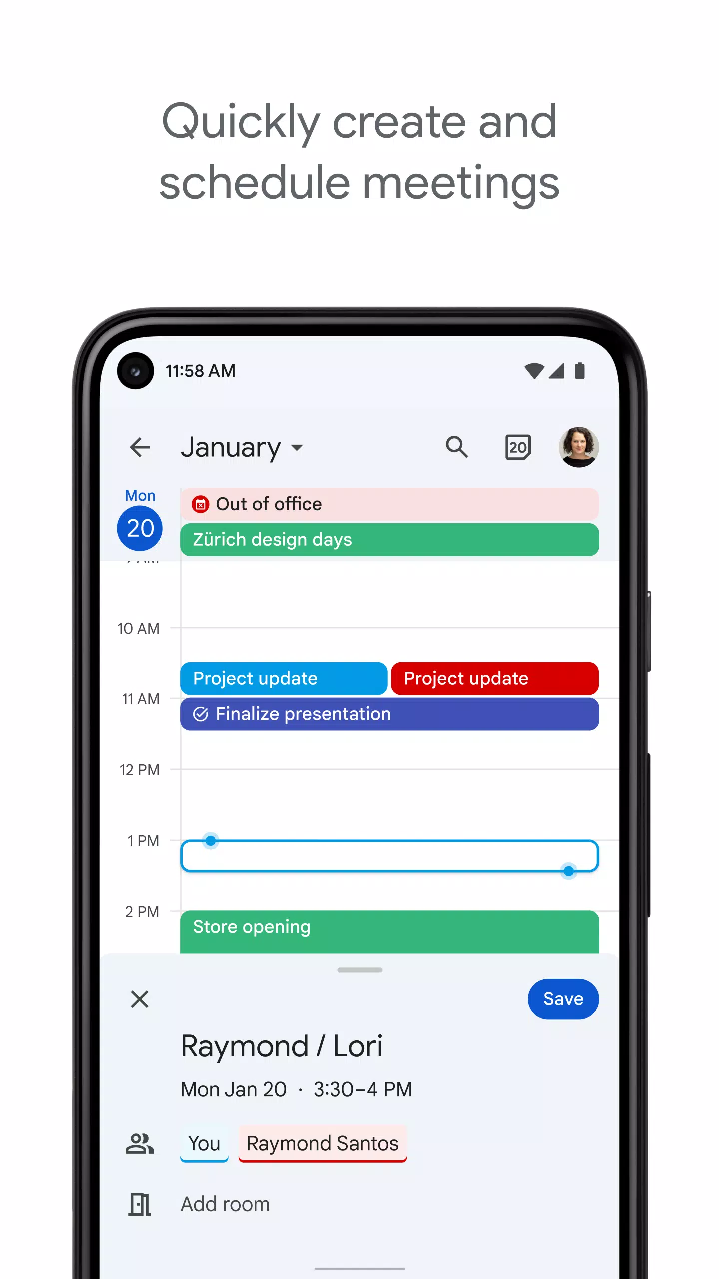 Google Calendar Captura de pantalla 1