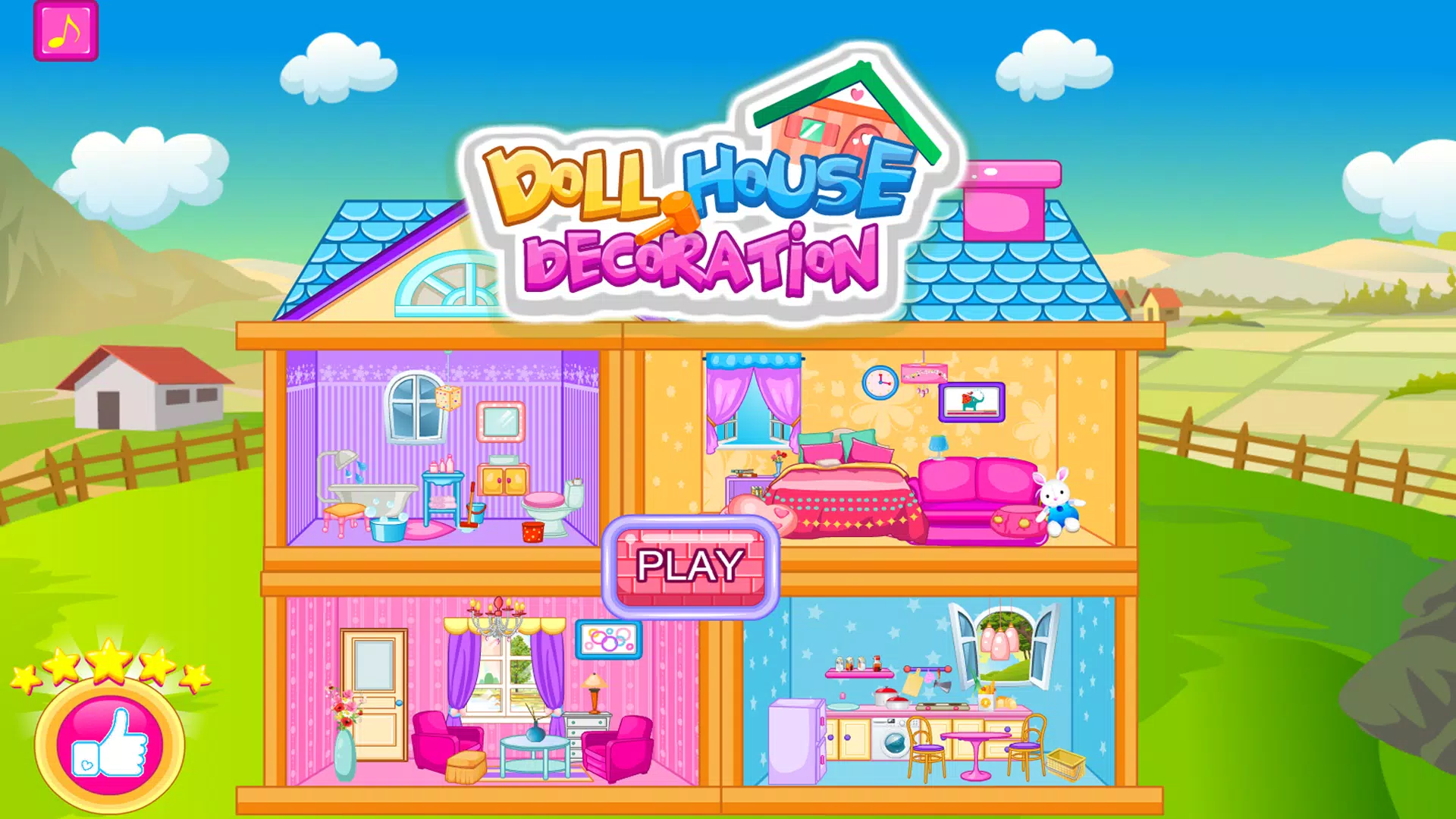 Doll House Decoration Captura de pantalla 0