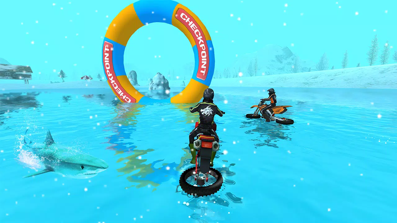 Bike Racing : Water Bike Games স্ক্রিনশট 0