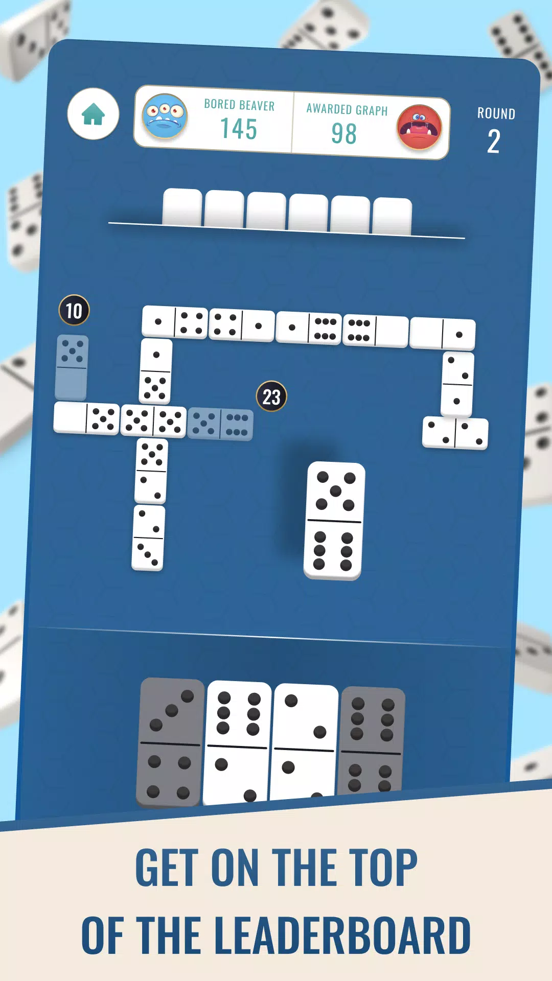 Classic Dominoes: Board Game ဖန်သားပြင်ဓာတ်ပုံ 3