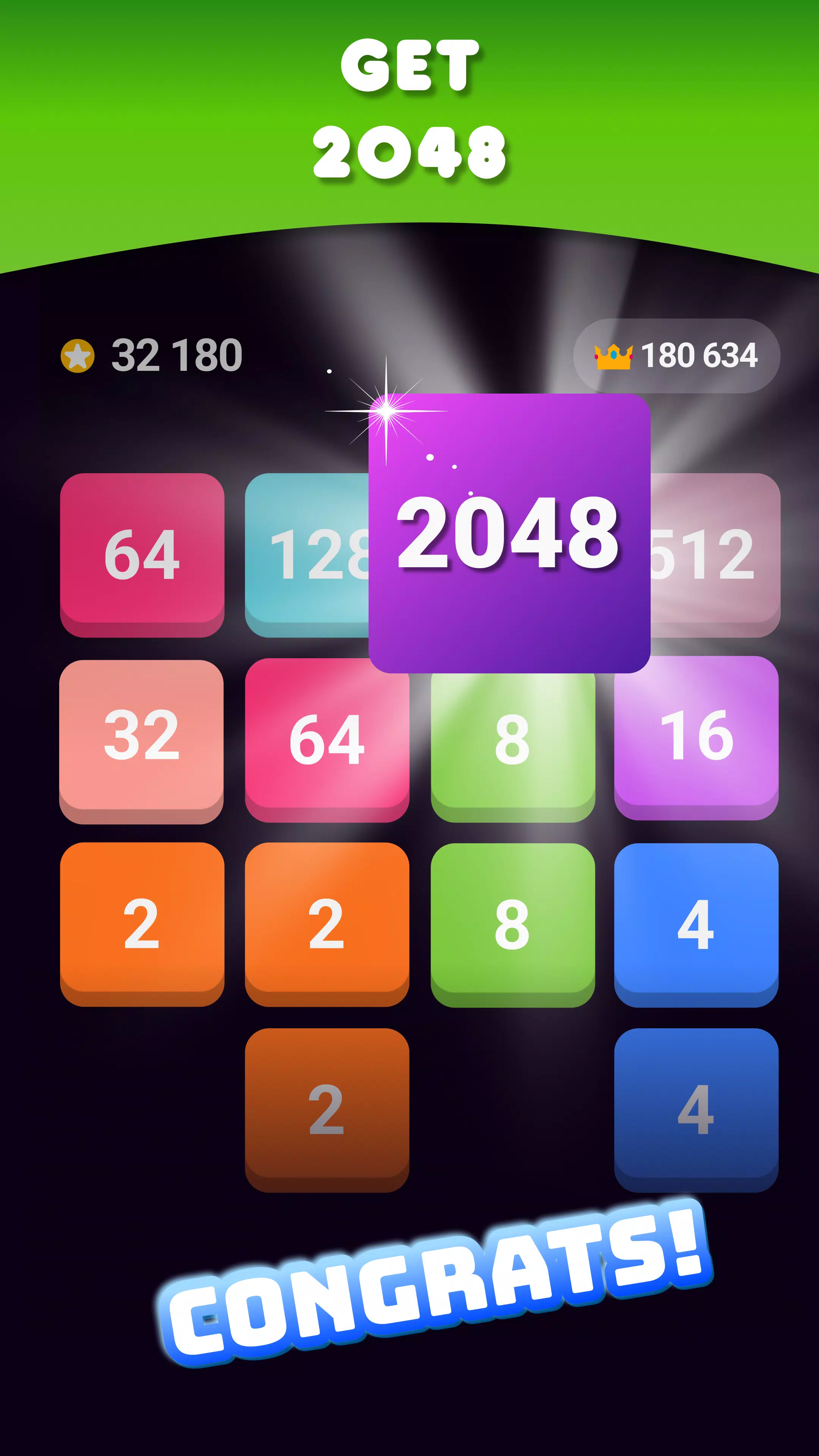 2048: Puzzle Game! Merge Block Screenshot 1