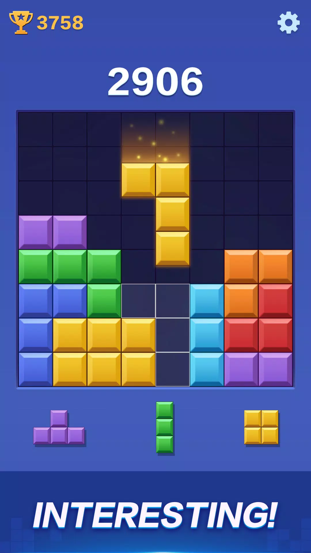 Block Rush - Block Puzzle Game 螢幕截圖 1