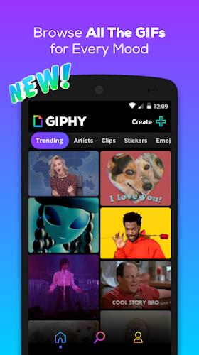 GIPHY: GIFs, Stickers & Clips 螢幕截圖 0