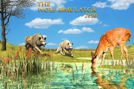 Wolf Simulator Family Sim 3D Tangkapan skrin 2