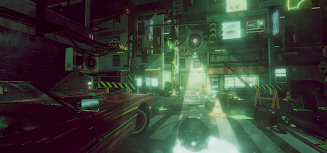 VR Cyberpunk City Tangkapan skrin 0