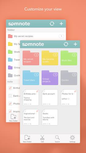 SomNote - Beautiful note app স্ক্রিনশট 0