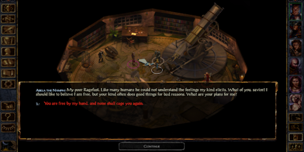 Baldur’s Gate Enhanced Edition Tangkapan skrin 2