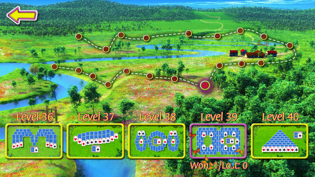 Summer Solitaire – The Free Tripeaks Card Game स्क्रीनशॉट 1