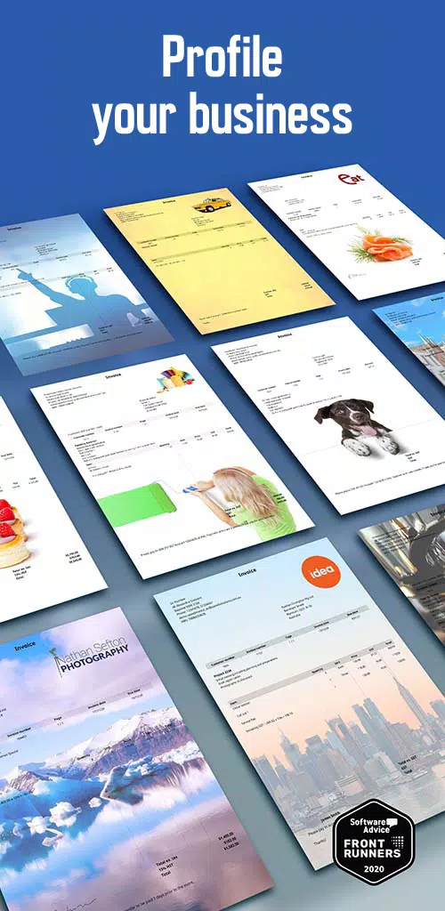 Invoice Maker ဖန်သားပြင်ဓာတ်ပုံ 1